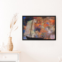 Obraz w ramie Odilon Redon Kwiatowe chmury. Reprodukcja