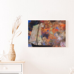 Obraz na płótnie Odilon Redon Kwiatowe chmury. Reprodukcja
