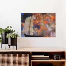 Plakat Odilon Redon Kwiatowe chmury. Reprodukcja