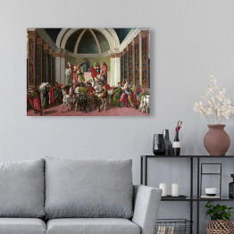 Obraz na płótnie Sandro Botticelli "Historia Virginii" - reprodukcja