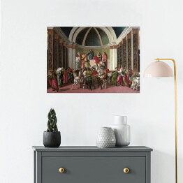 Plakat samoprzylepny Sandro Botticelli "Historia Virginii" - reprodukcja