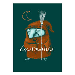 Plakat Mitologia słowiańska - Czarownica
