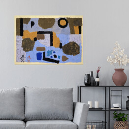 Plakat samoprzylepny Paul Klee With the two lost ones Reprodukcja obrazu