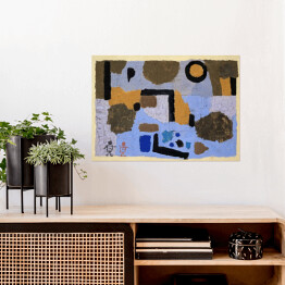 Plakat samoprzylepny Paul Klee With the two lost ones Reprodukcja obrazu