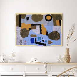 Obraz na płótnie Paul Klee With the two lost ones Reprodukcja obrazu