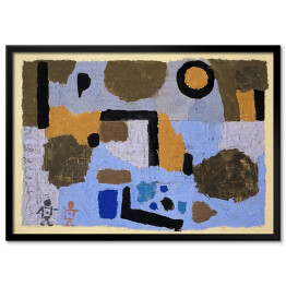 Plakat w ramie Paul Klee With the two lost ones Reprodukcja obrazu