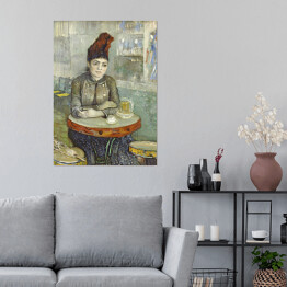 Plakat Vincent van Gogh Agostina Segatori Sitting in the Café du Tambourin. Reprodukcja