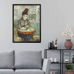 Obraz w ramie Vincent van Gogh Agostina Segatori Sitting in the Café du Tambourin. Reprodukcja