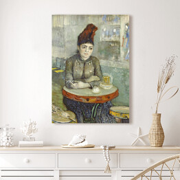 Obraz na płótnie Vincent van Gogh Agostina Segatori Sitting in the Café du Tambourin. Reprodukcja