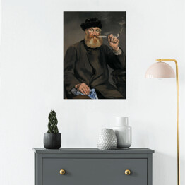 Plakat Edouard Manet "Palacz" - reprodukcja