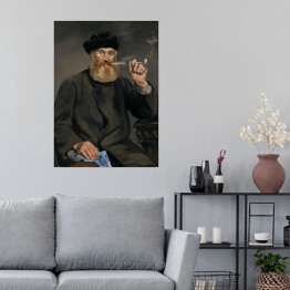 Plakat Edouard Manet "Palacz" - reprodukcja