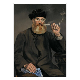 Plakat samoprzylepny Edouard Manet "Palacz" - reprodukcja
