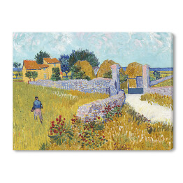 Obraz na płótnie Vincent van Gogh Dom wiejski w Prowansji. Reprodukcja