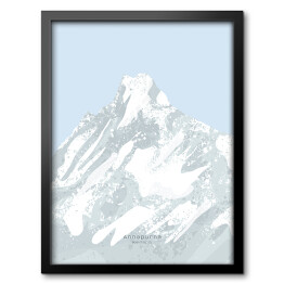 Obraz w ramie Annapurna - szczyty górskie