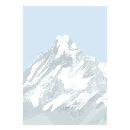 Plakat Annapurna - szczyty górskie