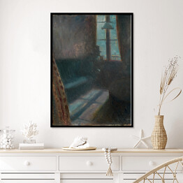 Plakat w ramie Edvard Munch "Night in Saint - Cloud"