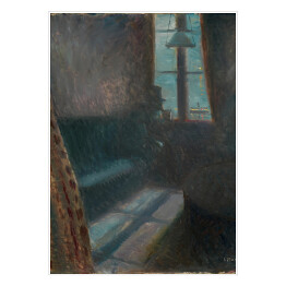 Plakat samoprzylepny Edvard Munch "Night in Saint - Cloud"