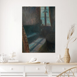 Plakat samoprzylepny Edvard Munch "Night in Saint - Cloud"