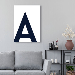 Obraz na płótnie Litera A - alfabet