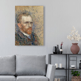 Obraz na płótnie Vincent van Gogh "Autoportret". Reprodukcja obrazu