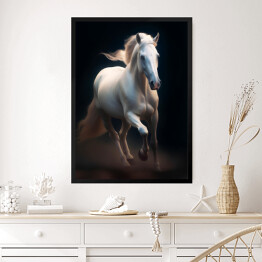 Obraz w ramie Koń w galopie