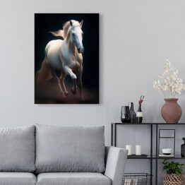 Obraz na płótnie Koń w galopie