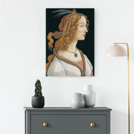Obraz klasyczny Sandro Botticelli Portret kobiety. Reprodukcja