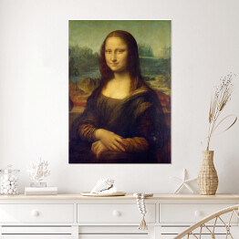 Plakat Leonardo da Vinci "Mona Lisa" - reprodukcja