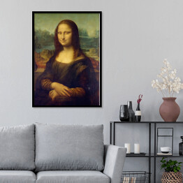 Plakat w ramie Leonardo da Vinci "Mona Lisa" - reprodukcja
