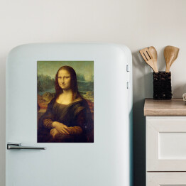 Magnes dekoracyjny Leonardo da Vinci "Mona Lisa" - reprodukcja