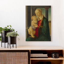 Obraz klasyczny Sandro Botticelli Madonna z dzieciątkiem. Reprodukcja