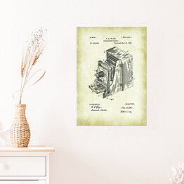 Plakat T. H. Blair - patenty na rycinach vintage