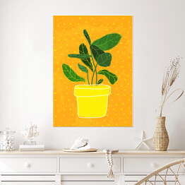 Plakat Cytryna - drzewo cytrynowe