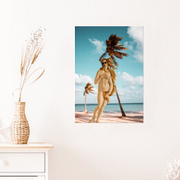 Plakat samoprzylepny Wenus na plaży