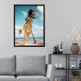 Obraz w ramie Wenus na plaży
