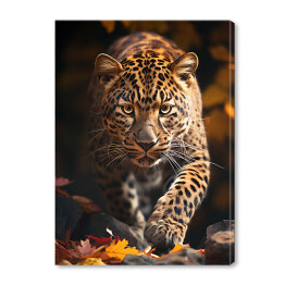 Obraz na płótnie Leopard - zdjęcia zwierząt