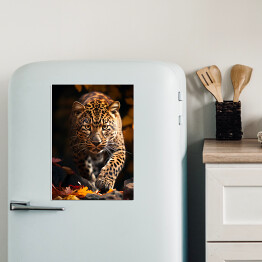 Magnes dekoracyjny Leopard - zdjęcia zwierząt