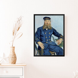 Obraz w ramie Vincent van Gogh Portret listonosza Józefa Roulina. Reprodukcja