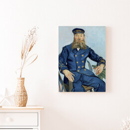 Obraz na płótnie Vincent van Gogh Portret listonosza Józefa Roulina. Reprodukcja