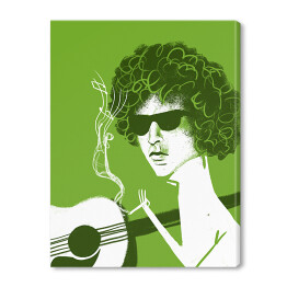 Obraz na płótnie Znani muzycy - Bob Dylan