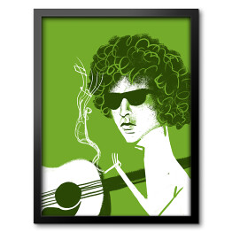 Obraz w ramie Znani muzycy - Bob Dylan