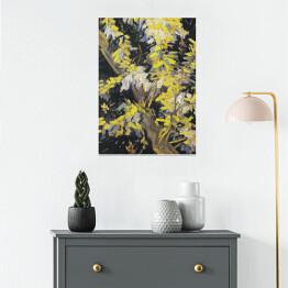 Plakat Vincent van Gogh Kwitnące gałęzie akacji. Reprodukcja