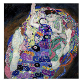 Plakat samoprzylepny Gustav Klimt Dziewica Reprodukcja