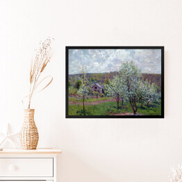 Obraz w ramie Alfred Sisley "Wiosna w pobliżu Paryża" - reprodukcja