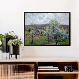 Obraz w ramie Alfred Sisley "Wiosna w pobliżu Paryża" - reprodukcja