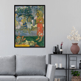 Plakat w ramie Paul Gauguin "Orana Maria/Hail Mary" - reprodukcja