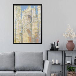 Obraz w ramie Claude Monet "Katedra w Rouen w słońcu" - reprodukcja