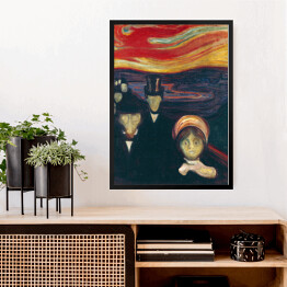Obraz w ramie Edvard Munch "Niepokój" - reprodukcja