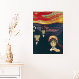 Plakat Edvard Munch "Niepokój" - reprodukcja