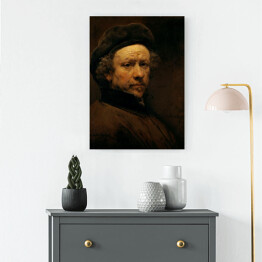 Rembrandt "Autoportret" - reprodukcja